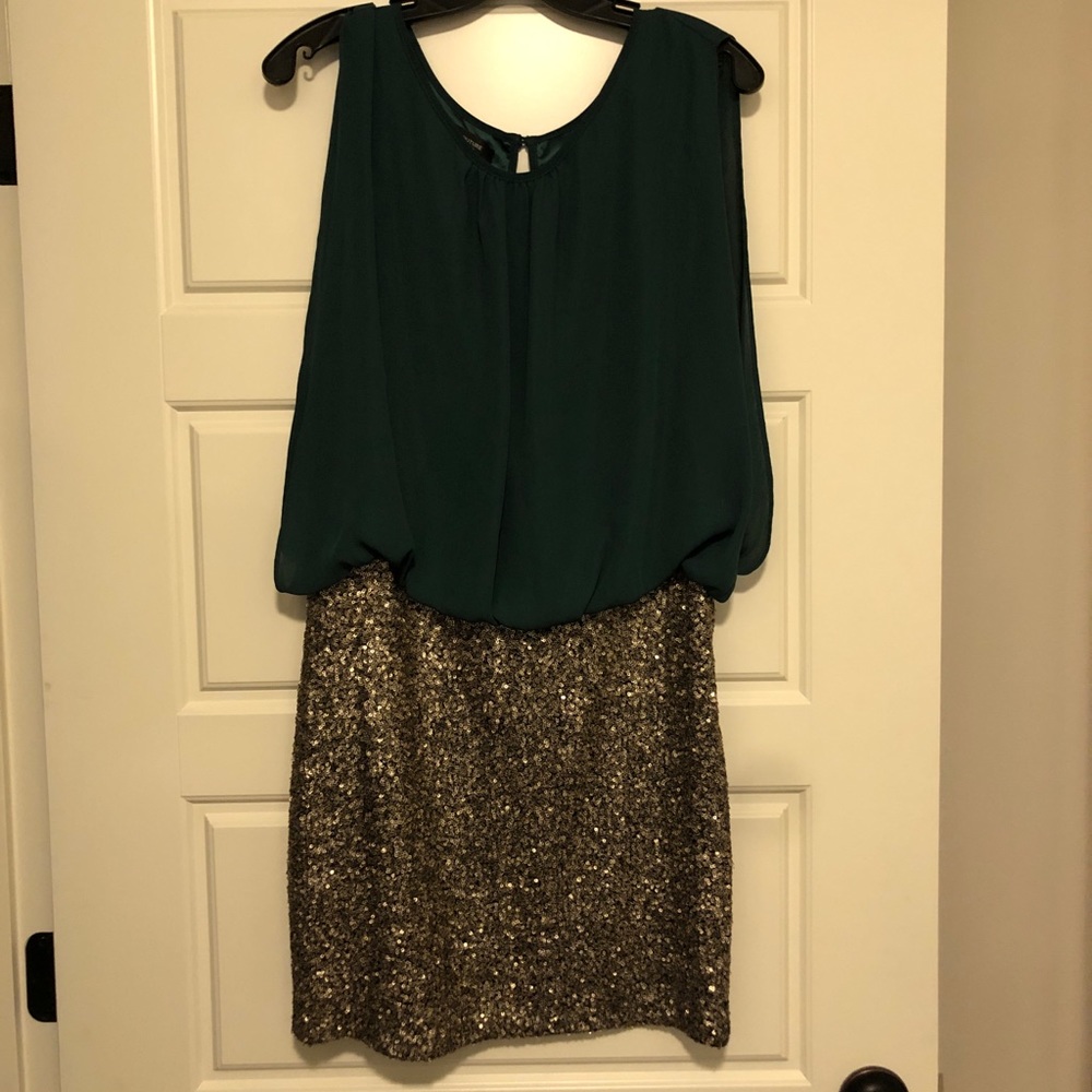MM couture mini dress